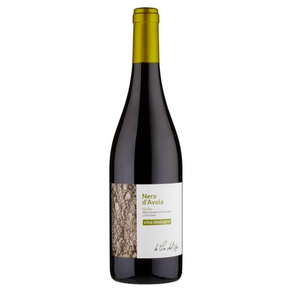 Le Vie Dell'Uva Nero d'Avola Sicilia D.O.C. Biologico 750 ml