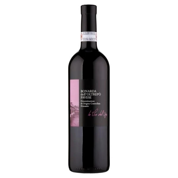 Le Vie Dell'Uva Bonarda dell'Oltrepò Pavese Frizzante D.O.C. 750 ml