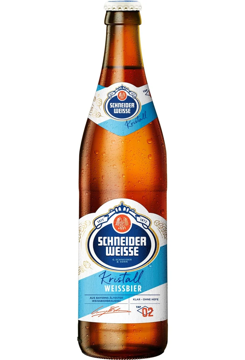 Schneider Weisse TAP 02 - Kristall Weizen mit 4,9% 500mlVol.