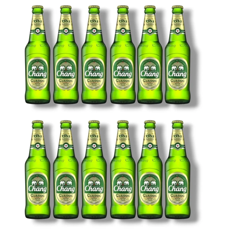 Chang Bier 0,32 l – Thailändisches Lagerbier 5,0 % Vol.
