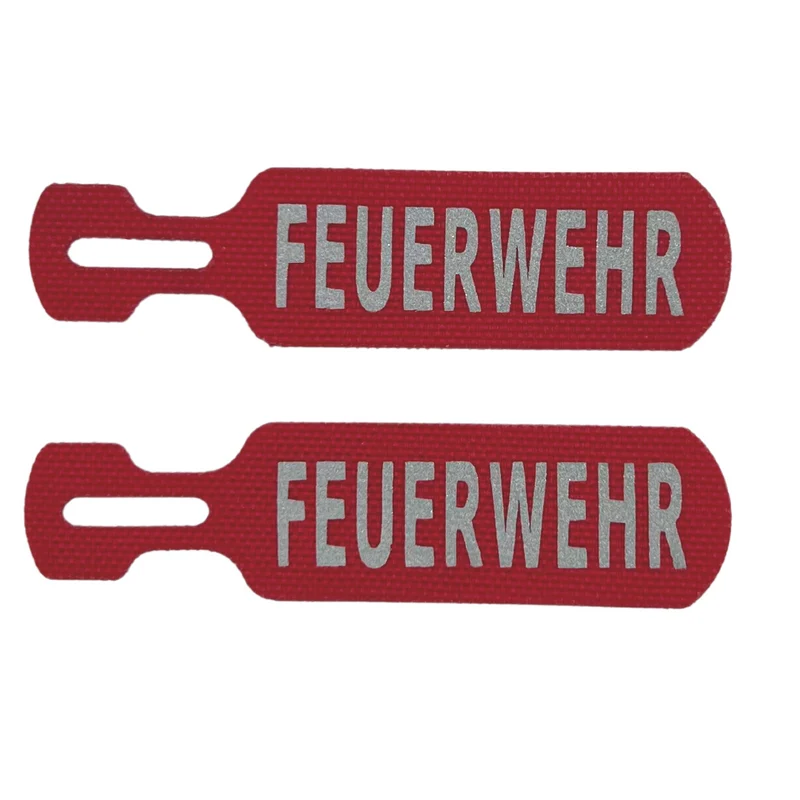 Tactical Zipper Pull 2er Pack Feuerwehr