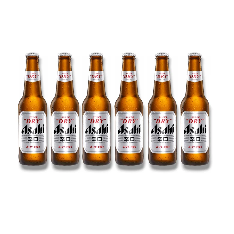Asahi Super Dry 0,33l– Japanisches Lagerbier 5,0 % Vol.