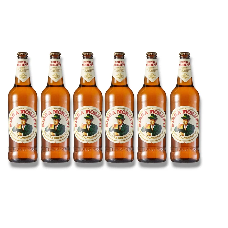 Birra Moretti L’Autentica – Italienisches Lagerbier 4,6 % Vol.