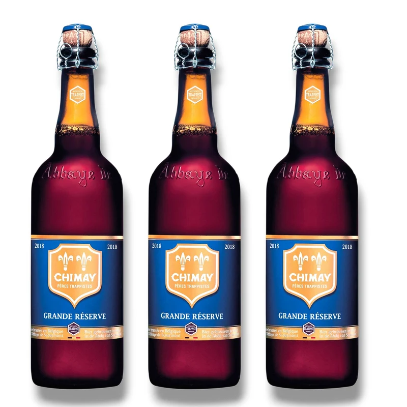 Chimay Grande Réserve 0,75l – Große Flasche Chimay Bleue 9,0 % Vol.