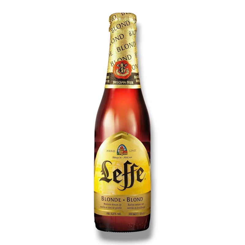 Leffe Blond 0,33l – Belgisches Abteibier 6,6 % Vol.