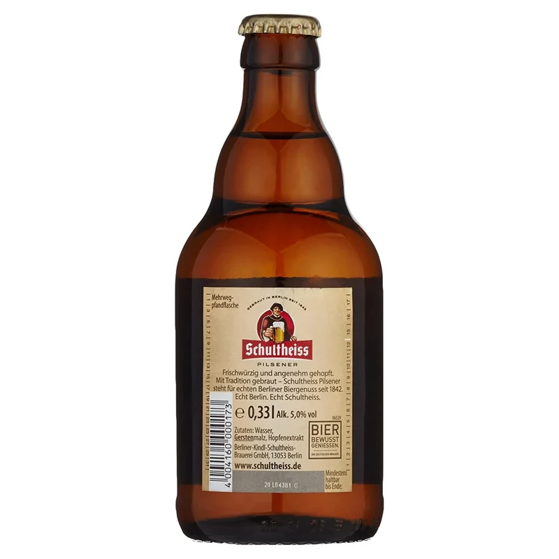 Schultheiss Pils mit 5% Vol.