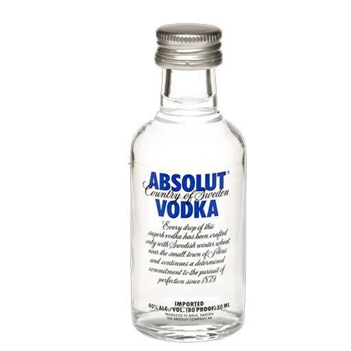 Absolut Vodka Bianca Mignon cl 5