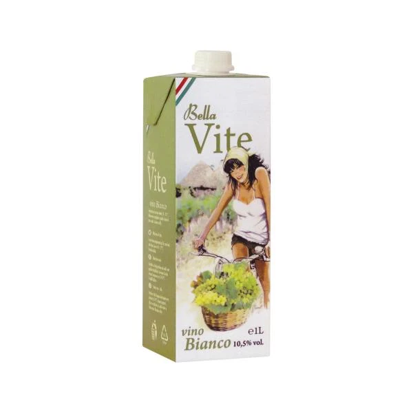 Bellavite Vino Bianco da Tavola Brik litri 1