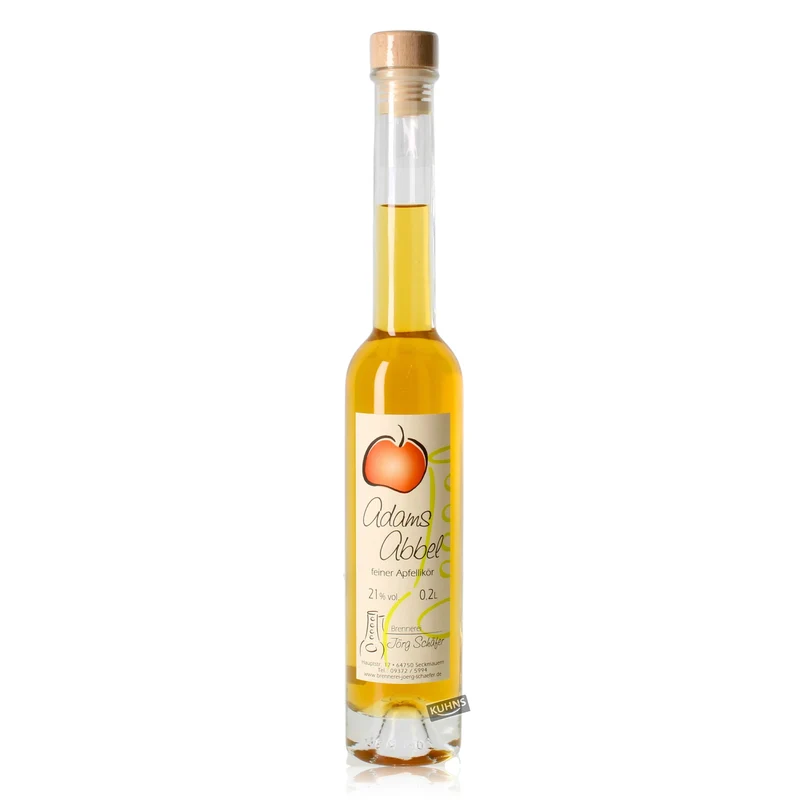 Jörg Schäfer Adams Abbel Likör 0,2l, alc. 21 Vol.-%