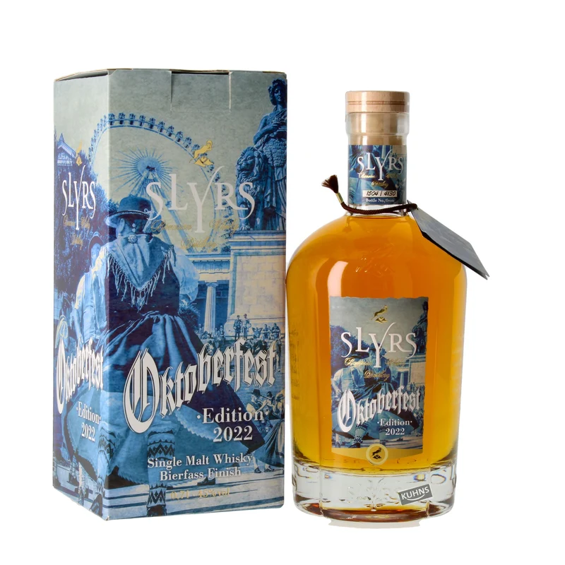 Slyrs Oktoberfest Edition 2022 Single Malt 0,7l, alc. 45 Vol.-%