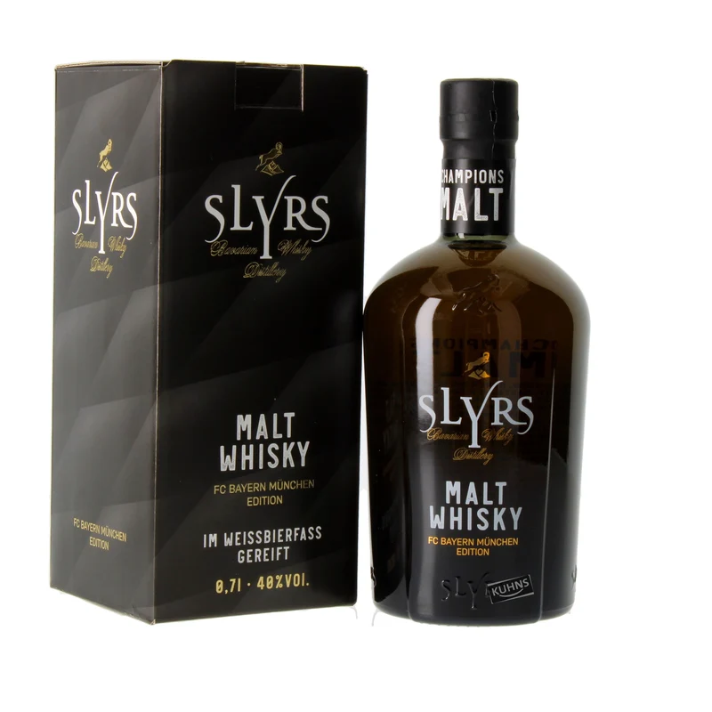 Slyrs Champions Malt FC Bayern München 0,7l, alc. 40 Vol.-%