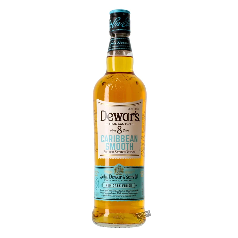 Dewar's Caribbean Smooth 8 Jahre 0,7l, alc. 40 Vol.-%
