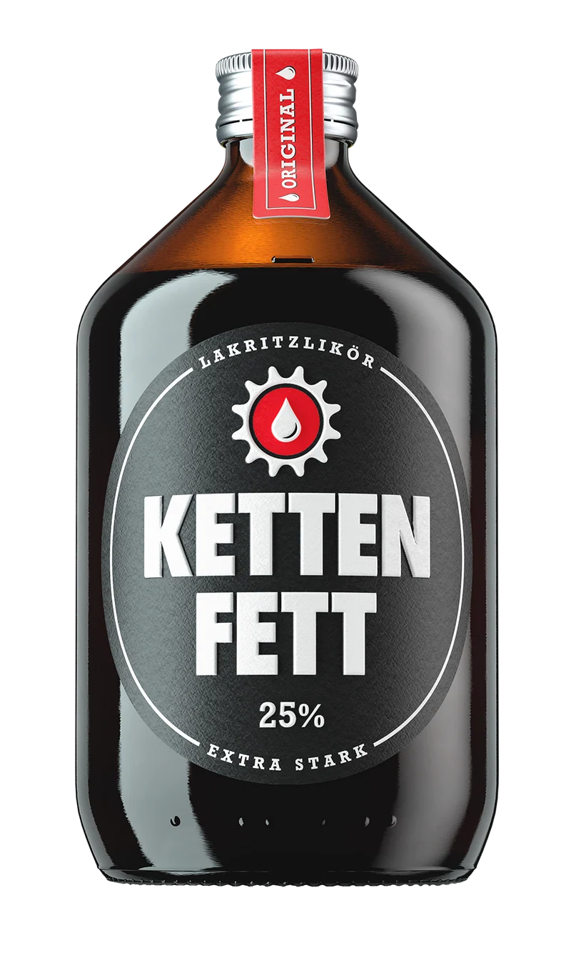 Kettenfett Lakritz-Likör 0,5l, alc. 25 Vol.-%