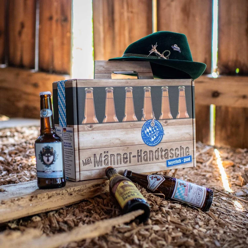 Bier-Geschenk "Männer-Handtasche"