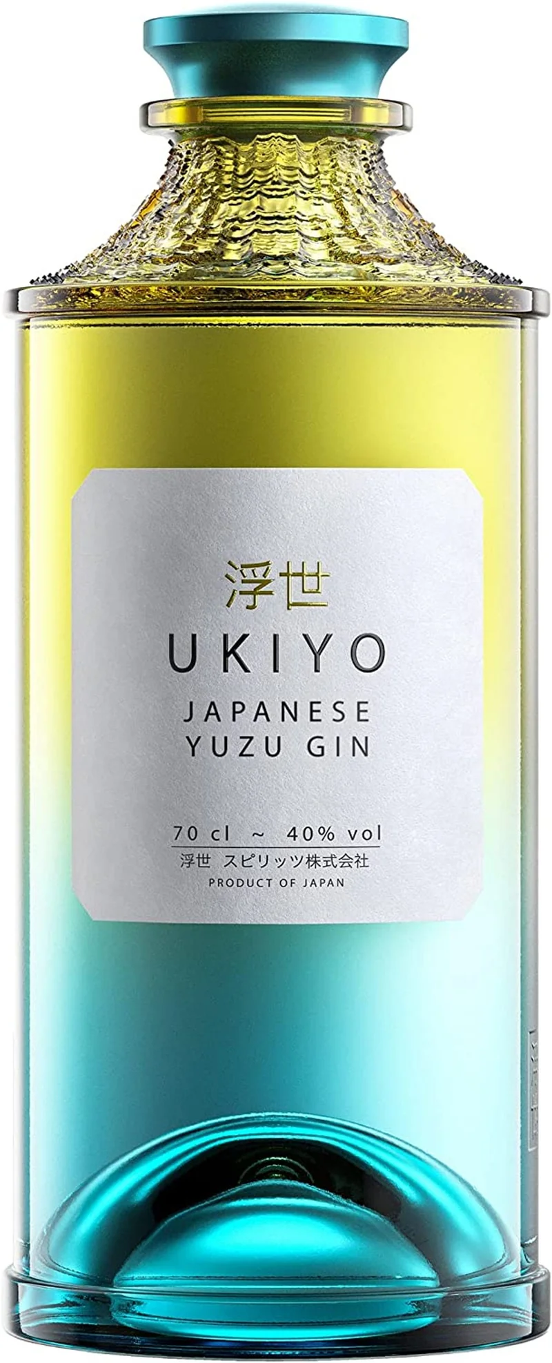Ukiyo Japanese Yuzu Gin 0,7l, alc. 40 Vol.-% Gin Japan