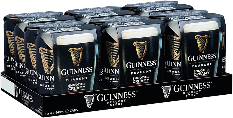 Guinness Draught Stout 24x0,44l, alc. 4,2 Vol.-%