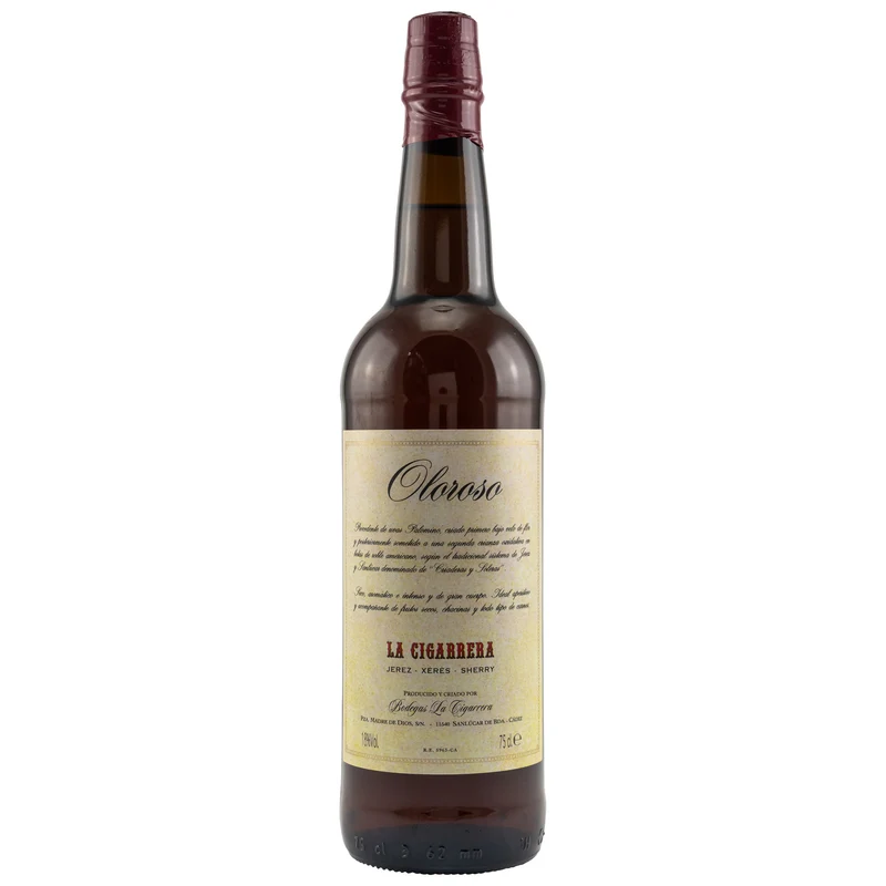 La Cigarrera Oloroso 0,75l alc. 18 Vol.-%, Sherry Spanien
