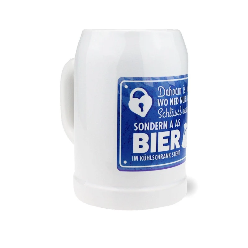 Bierkrug "Dahoam"