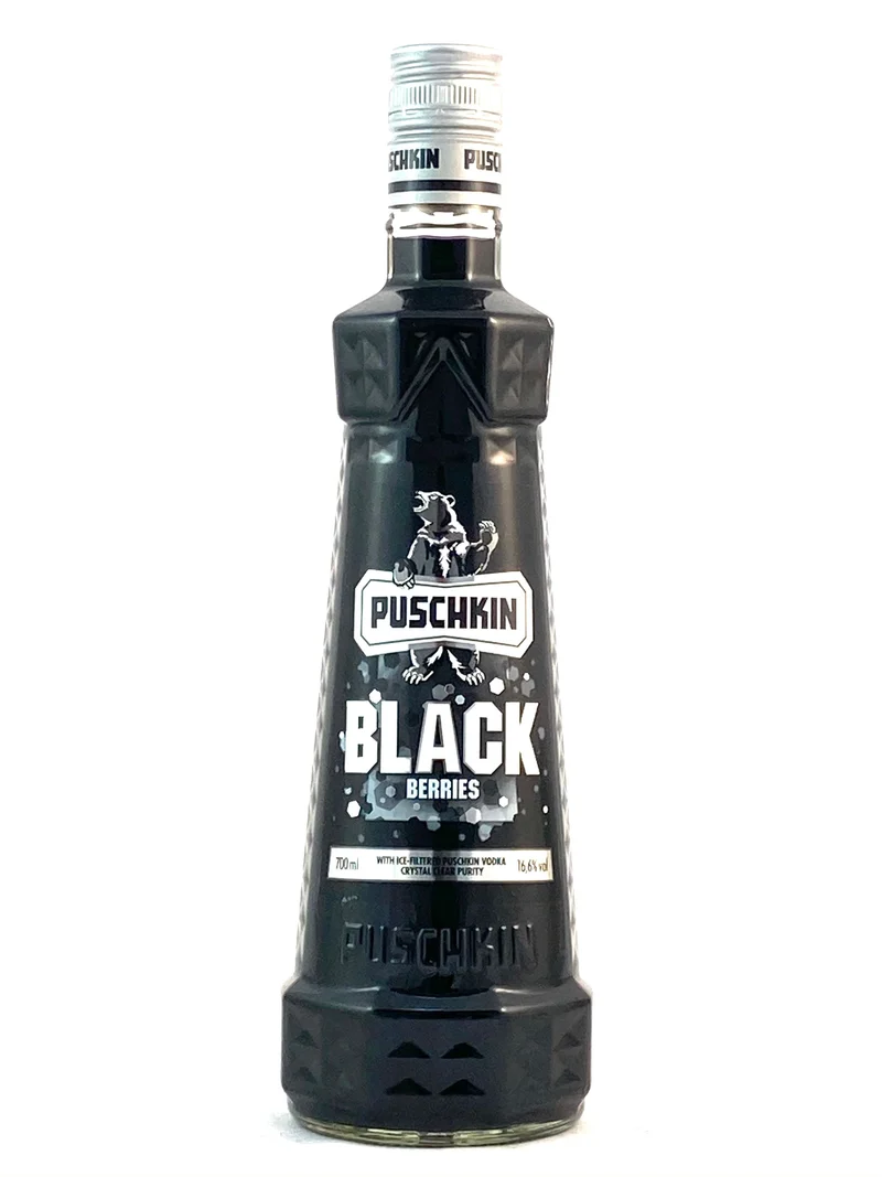 Puschkin Black Berries Wodka 0,7l, alc. 16,6 Vol.-%