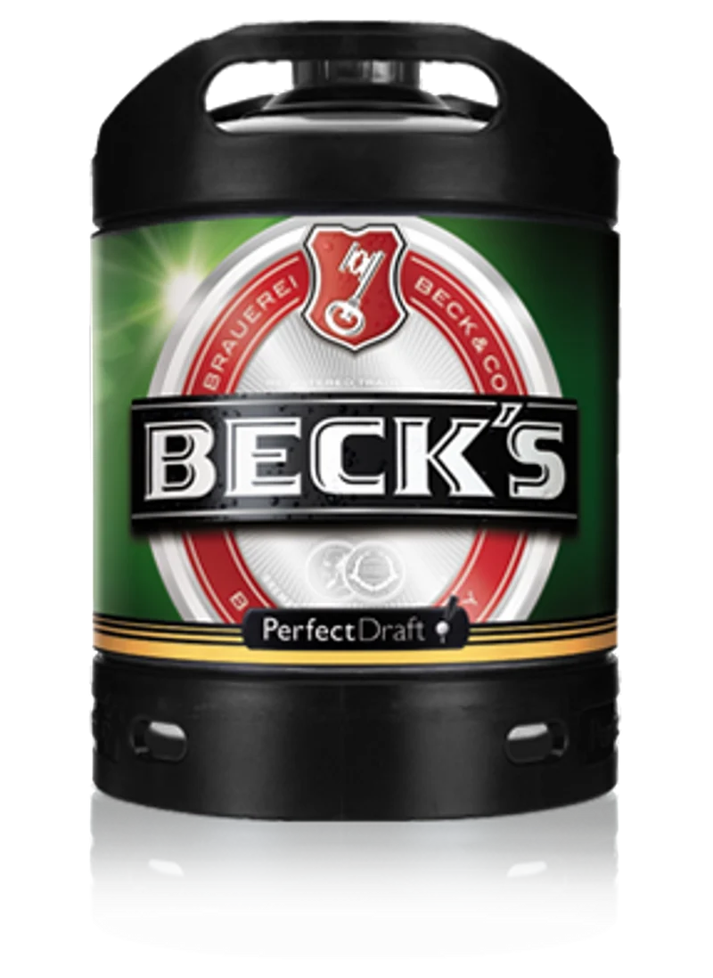 Beck's Pils Perfect Draft 6,0l, alc. 4,9 Vol.-%