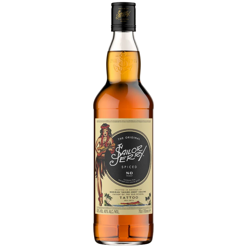 Sailor Jerry Spiced Carribean Rum 0,7l, alc. 40 Vol.-%
