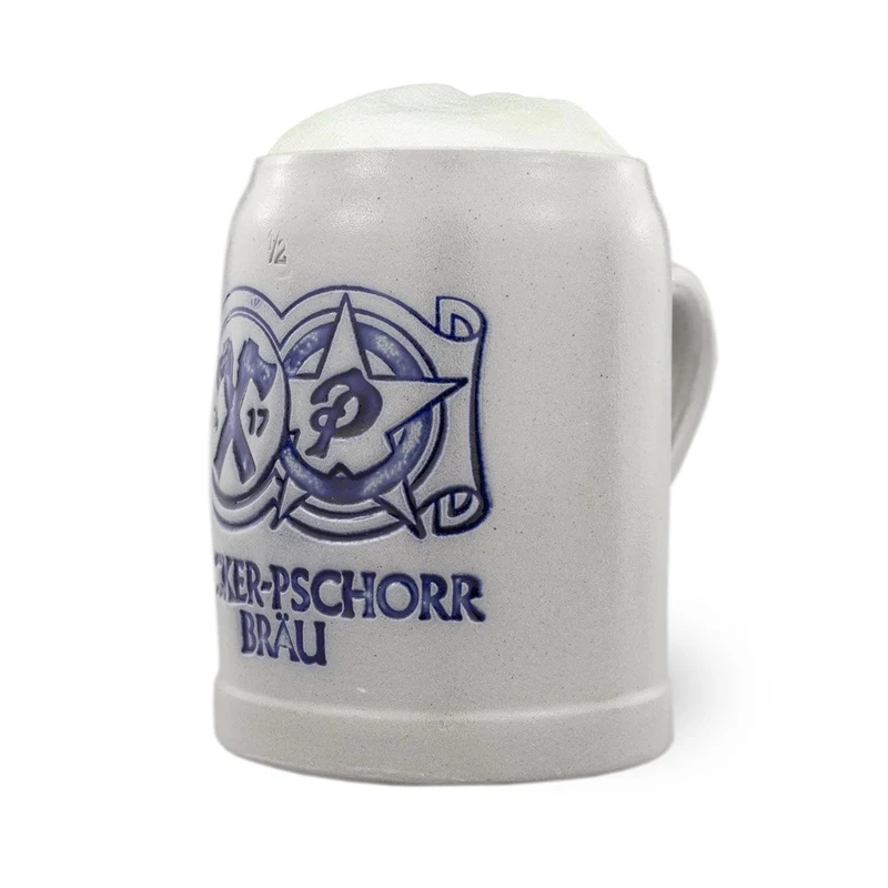 Steinkrug salzglasiert "Hacker-Pschorr-Bräu"