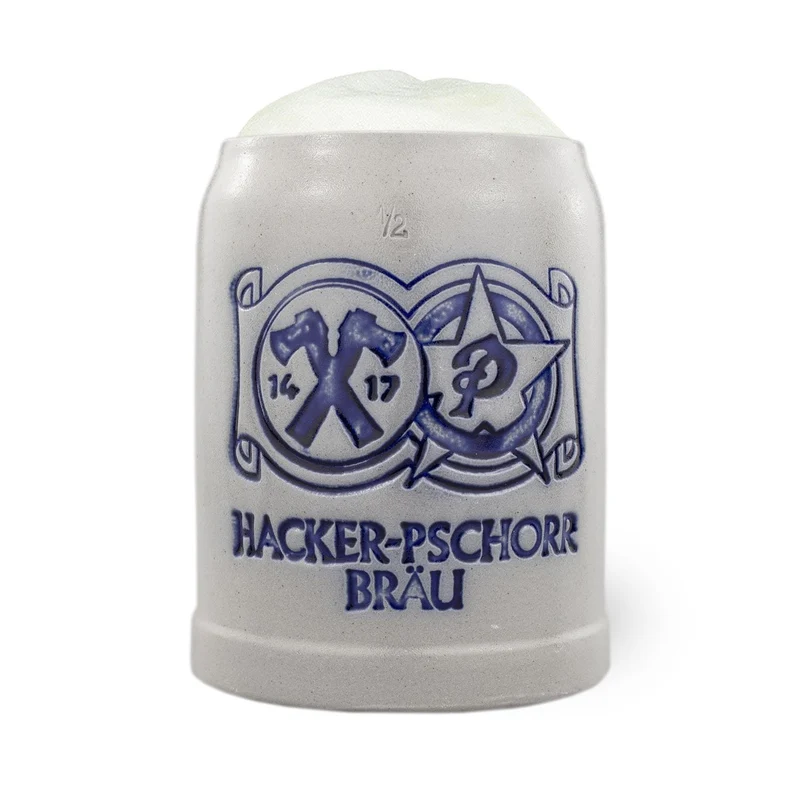 Steinkrug salzglasiert "Hacker-Pschorr-Bräu"