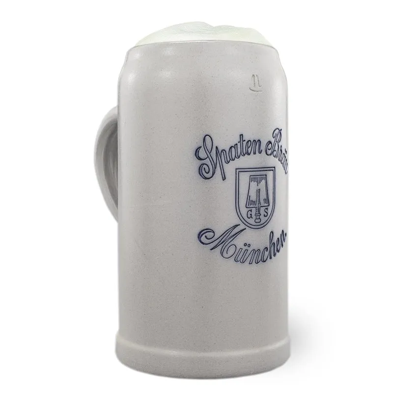 Steinkrug "Spaten-Bräu" salzglasiert