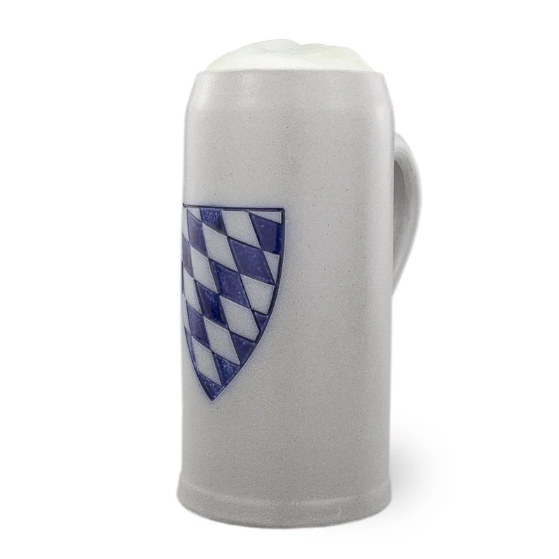 PREMIUM Bierkrug "Bayernschild" schlank