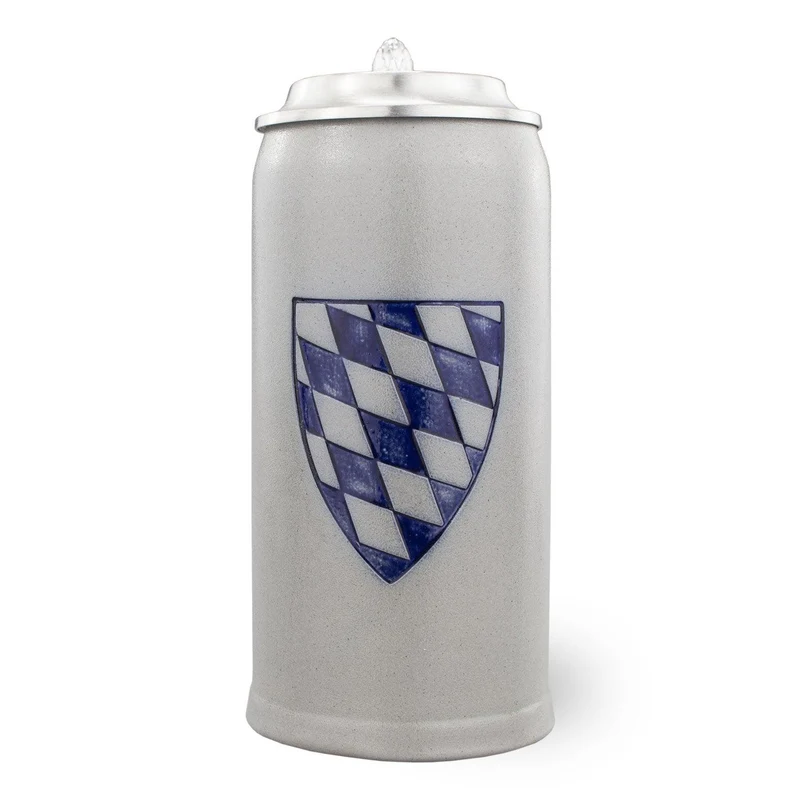 PREMIUM Bierkrug "Bayernschild" schlank