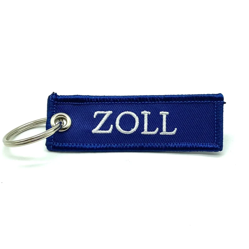 Zoll Schlüsselanhänger Textil