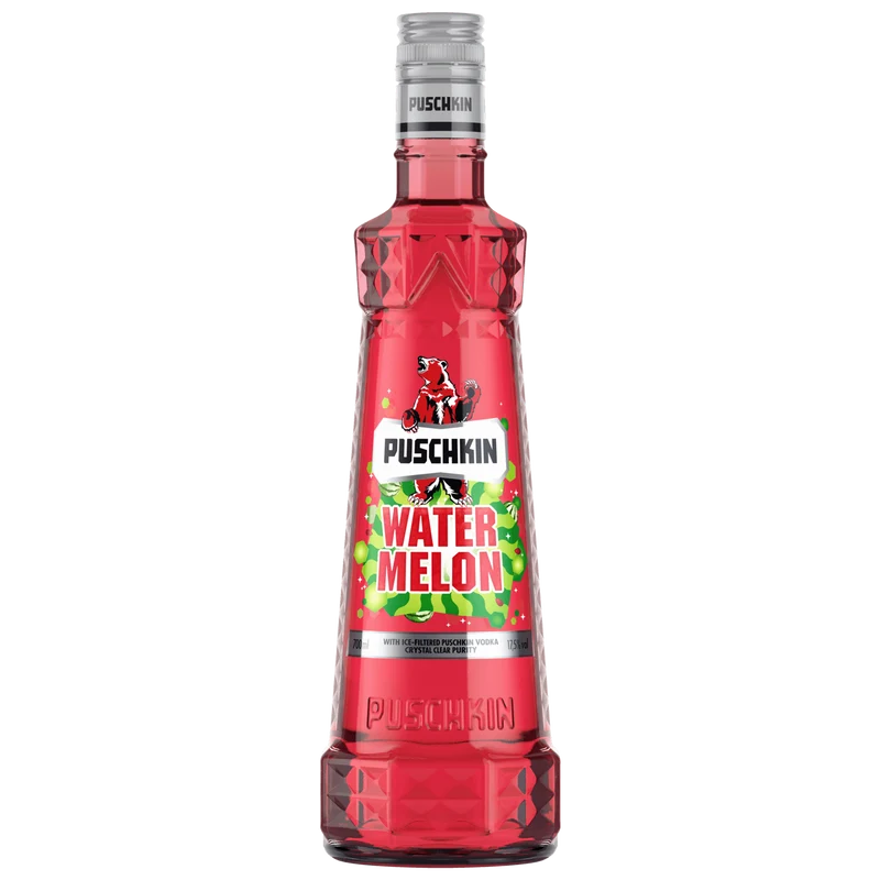 Puschkin Watermelon Wodka 0,7l, alc. 17,5 Vol.-%
