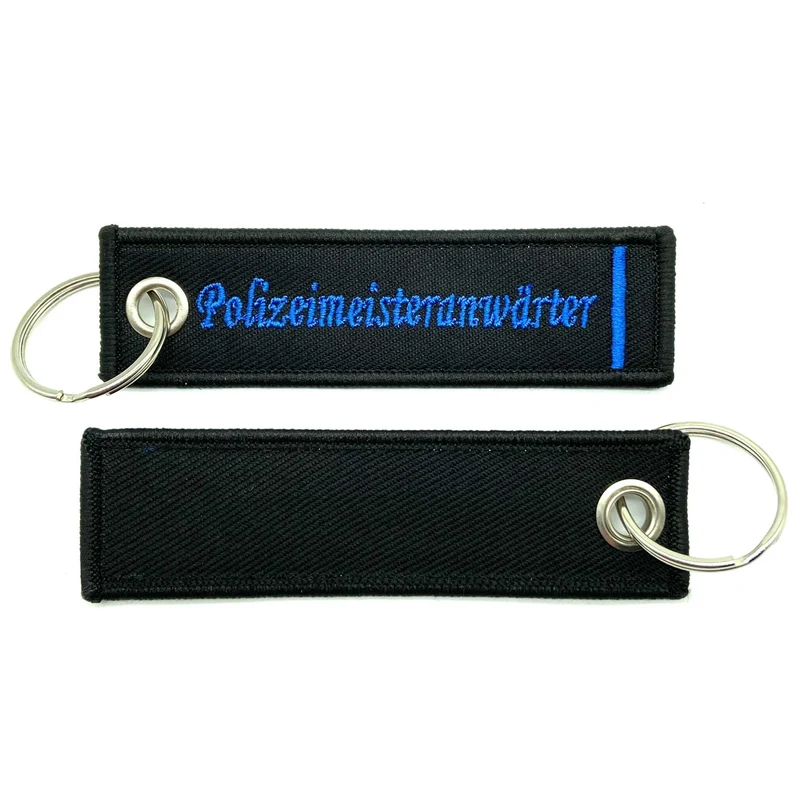 Dienstgrad Schlüsselanhänger Textil