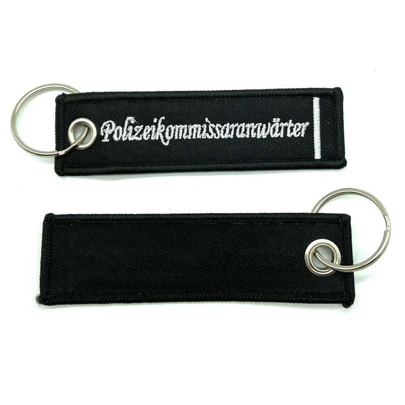 Dienstgrad Schlüsselanhänger Textil