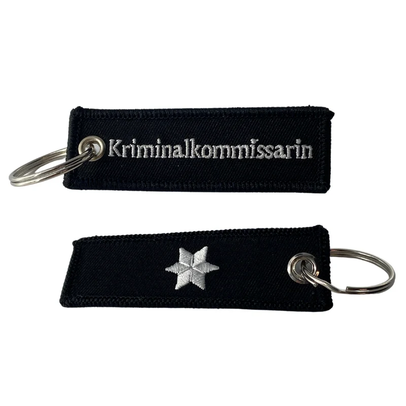 Dienstgrad Schlüsselanhänger Textil
