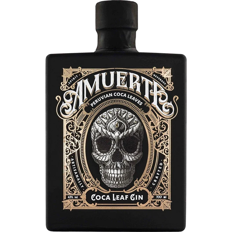 Amuerte Coca Leaf Gin 0,7l, alc. 43 Vol.-%