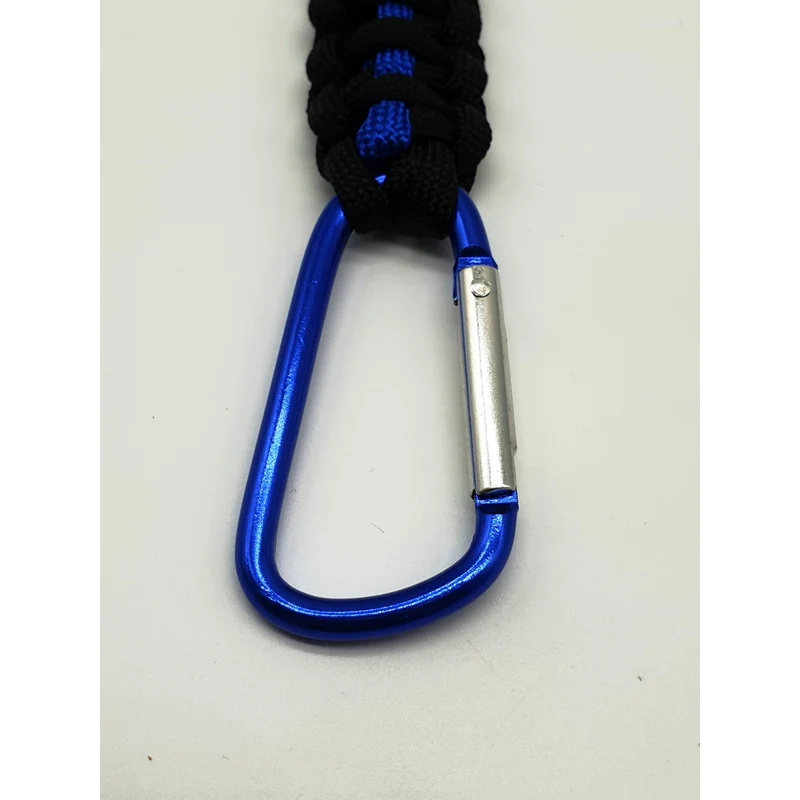 Thin Blue Line Paracord Schlüsselhalter