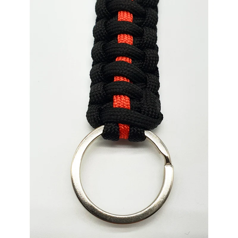Thin Red Line Paracord Schlüsselhalter