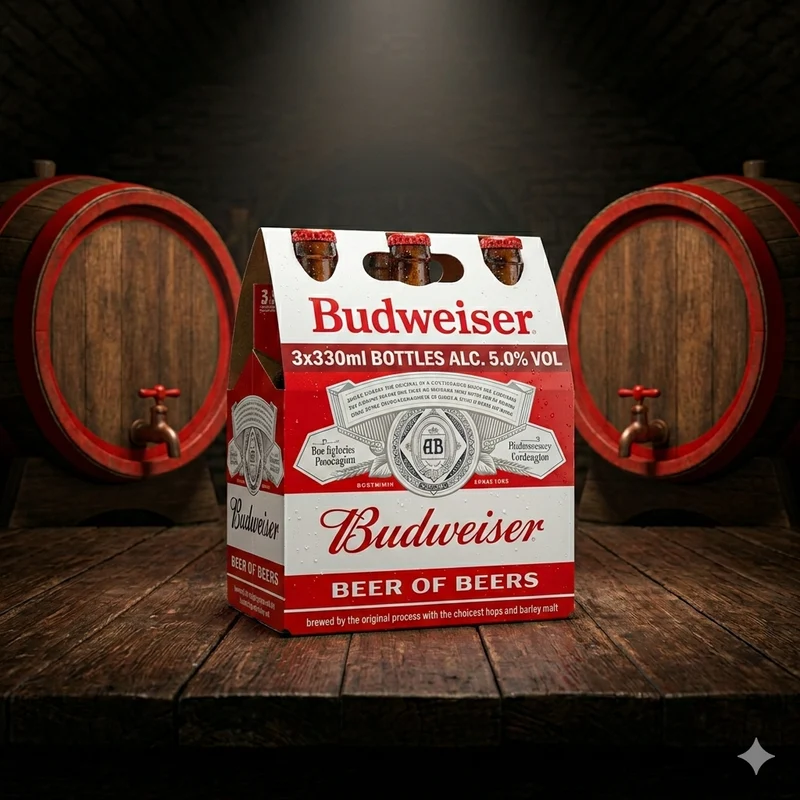 Birra Budweiser 3×33cl