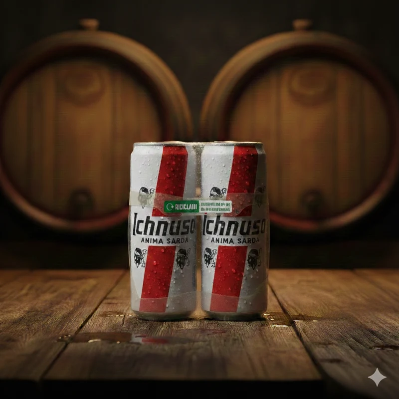 Birra Ichnusa Anima Sarda lattina 2×33cl