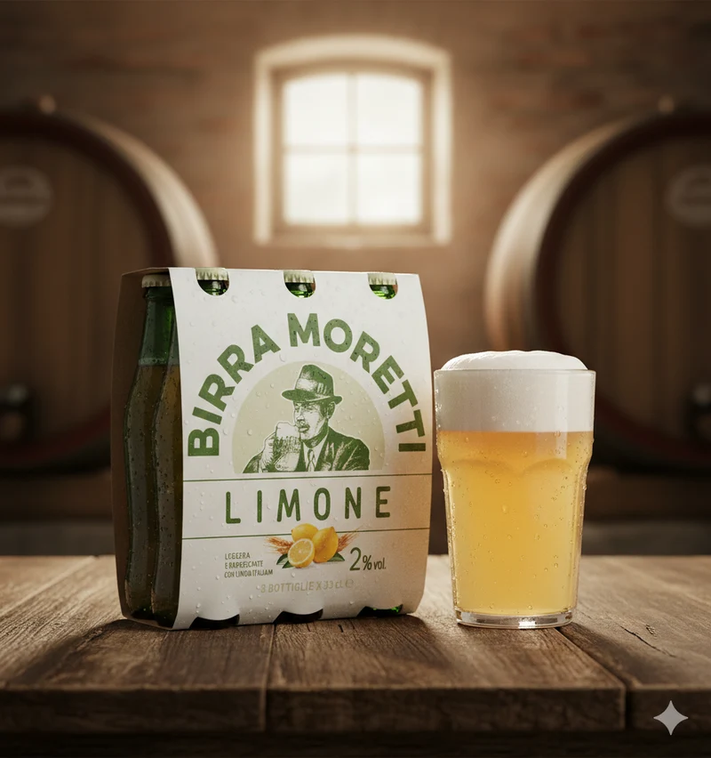 Birra Moretti Gusto Limone 3x33cl