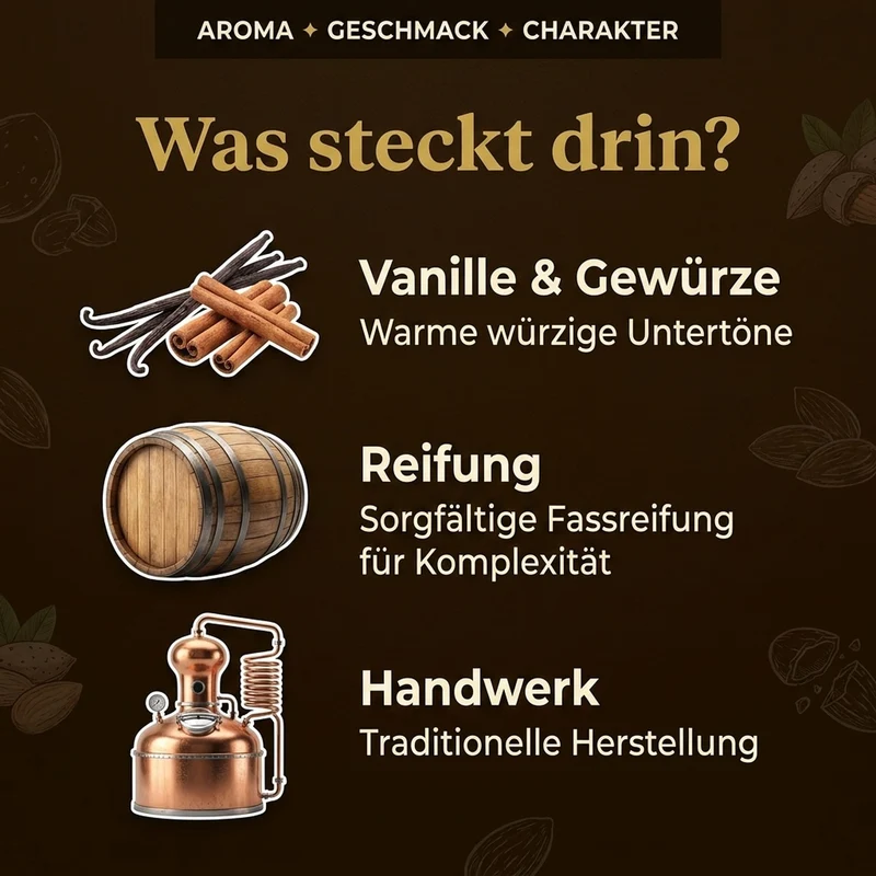 Hirschkuss Kräuterlikör 1,0l, alc. 38 Vol.-%