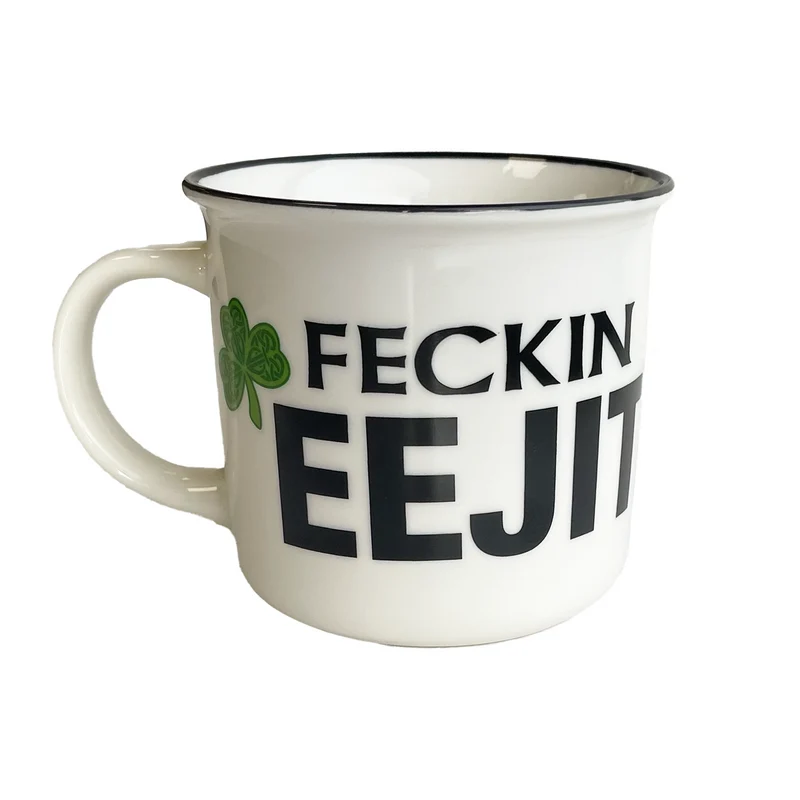 Feckin Eejit White Mug