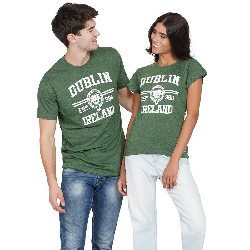 Unisex Dublin Ireland Green T-Shirt