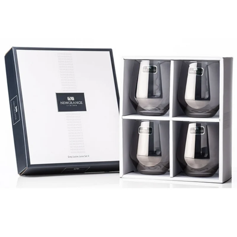 Grey Lustre Juice Glassset Of 4