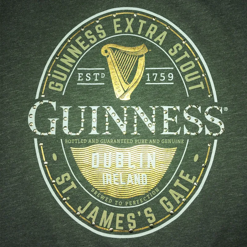 Women's Guinness Official Merchandise Green T-Shirt