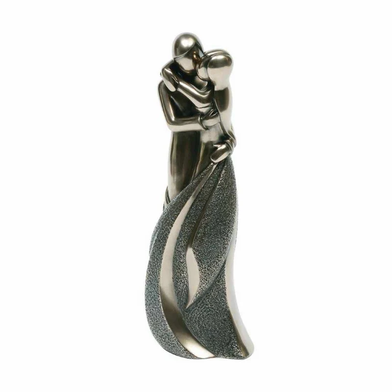 9” The Lovers Bronze Statue