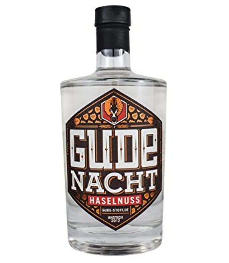 Gude Nacht Haselnusslikör 0,5l, alc. 29 Vol.-%
