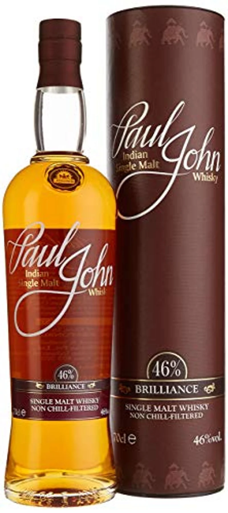 Paul John Brilliance Indian Single Malt 0,7l alc. 46 Vol.-%