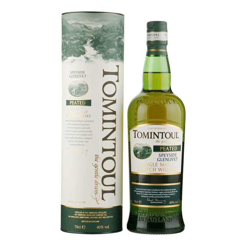Tomintoul Peated 0,7l, alc. 40 Vol.-%